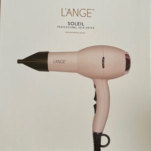 L’ange Soleil Professional Hair Dryer in Rose Gold- new in box!